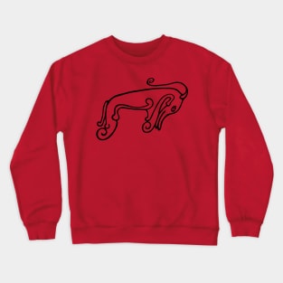 Pictish Sea Creature Crewneck Sweatshirt